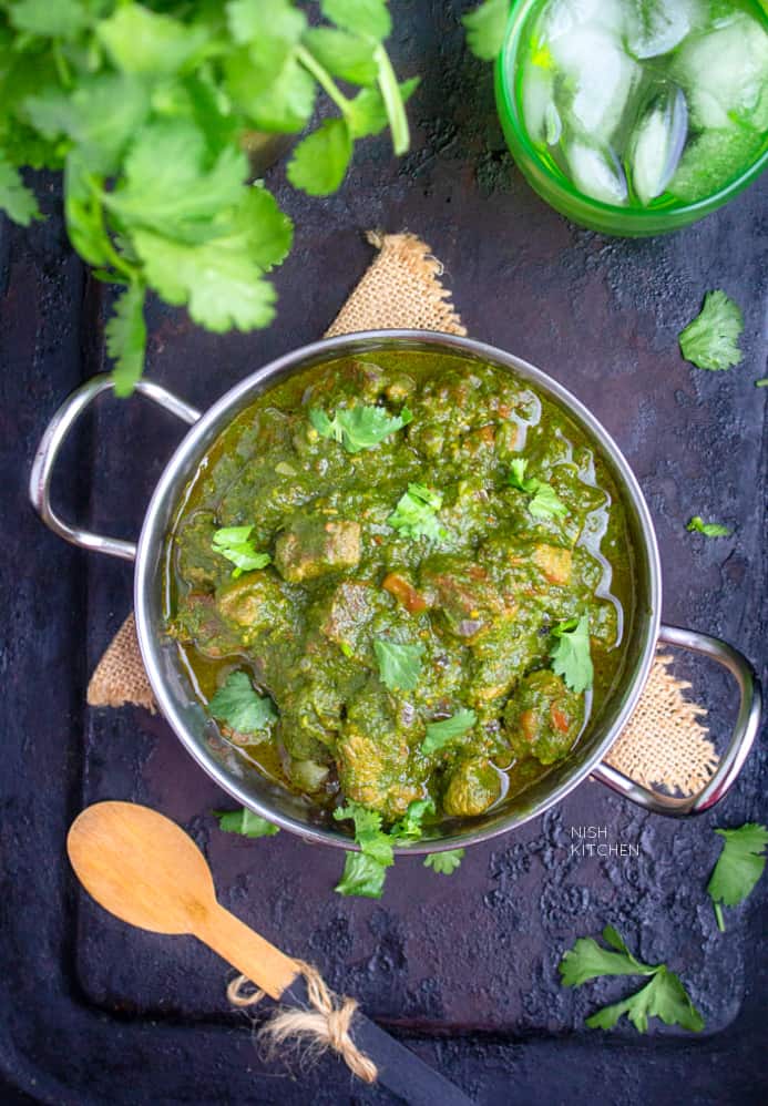 Lamb or Goat Saag