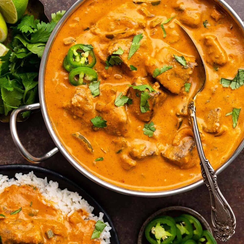 42. Lamb or Goat Tikka Masala